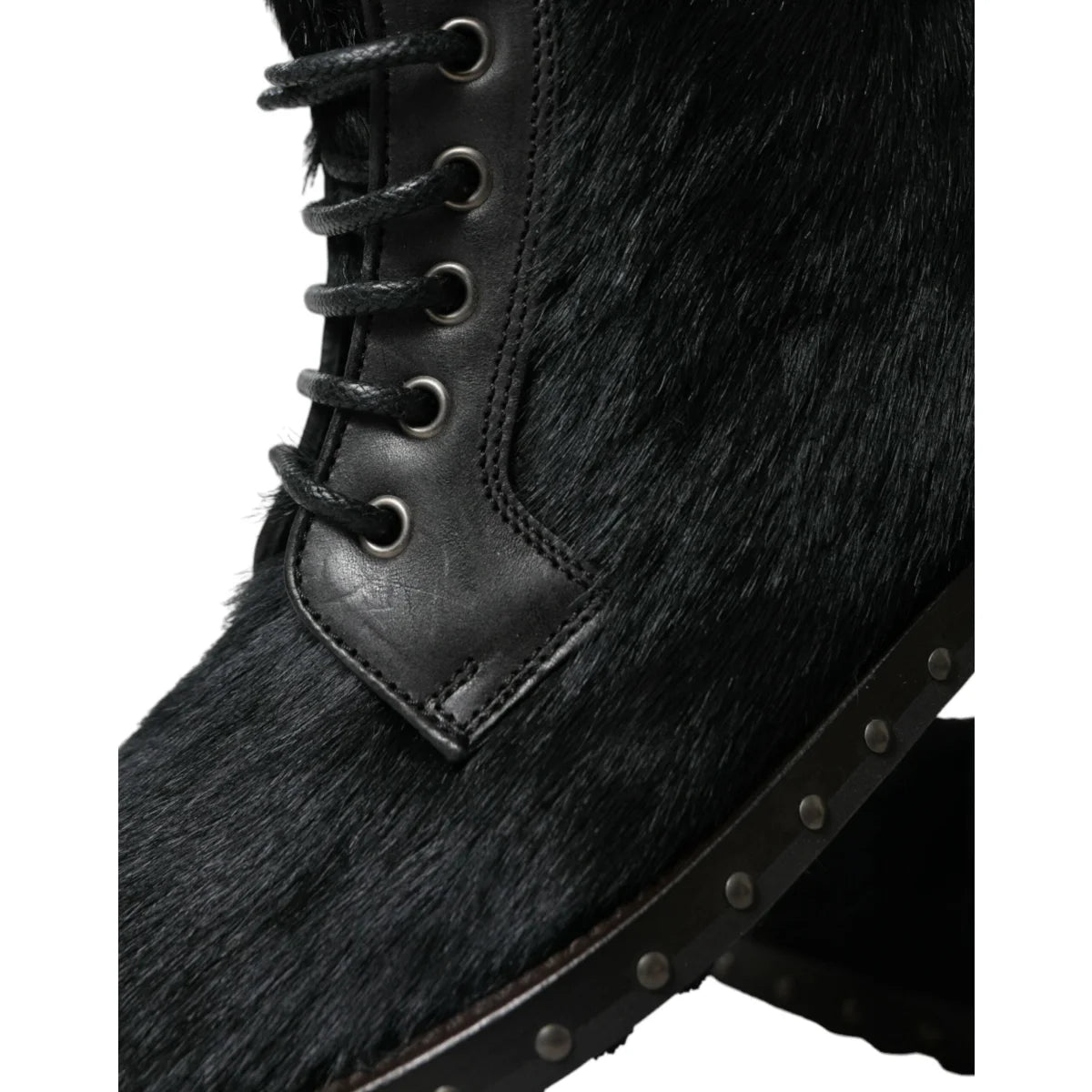 Stunning Dolce Gabbana Calf Leather Mid Boots &