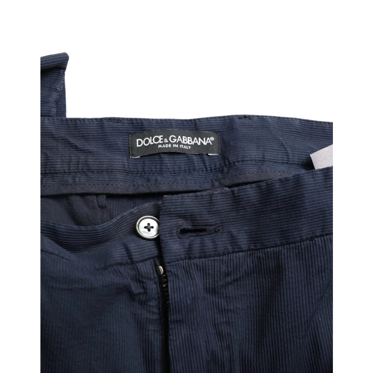 Stunning Dolce Gabbana Dark Blue Dress Pants Skinny Fit Sensation &