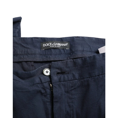 Stunning Dolce Gabbana Dark Blue Dress Pants Skinny Fit Sensation &