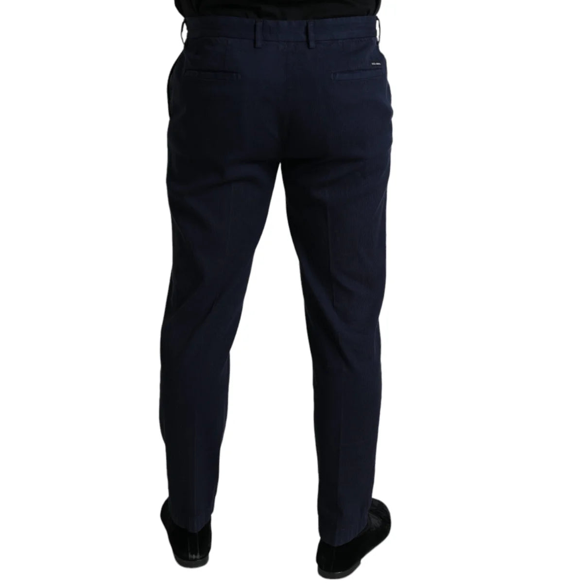 Stunning Dolce Gabbana Dark Blue Dress Pants Skinny Fit Sensation &