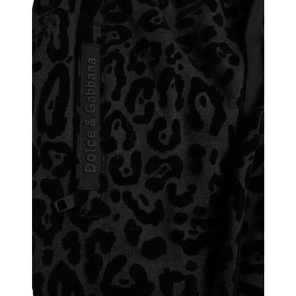 Stunning Dolce Gabbana Leopard Skinny Cotton Joggers &