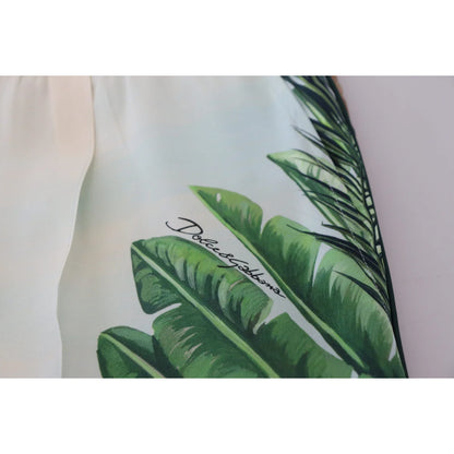 Stunning Dolce & Gabbana Mainline Pants with Iconic Logo Details