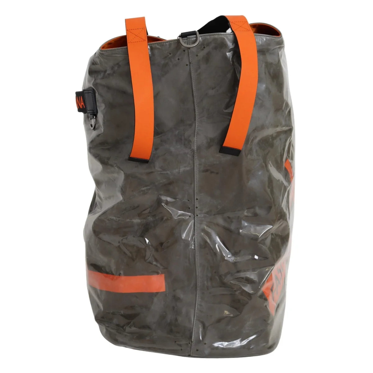 Stunning Dolce & Gabbana Men Large Fabric Green Tote Bag