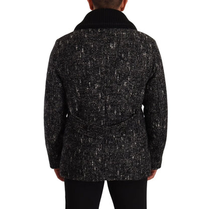 Stunning Dolce Gabbana Overcoat Wool Double Breasted Jacket &