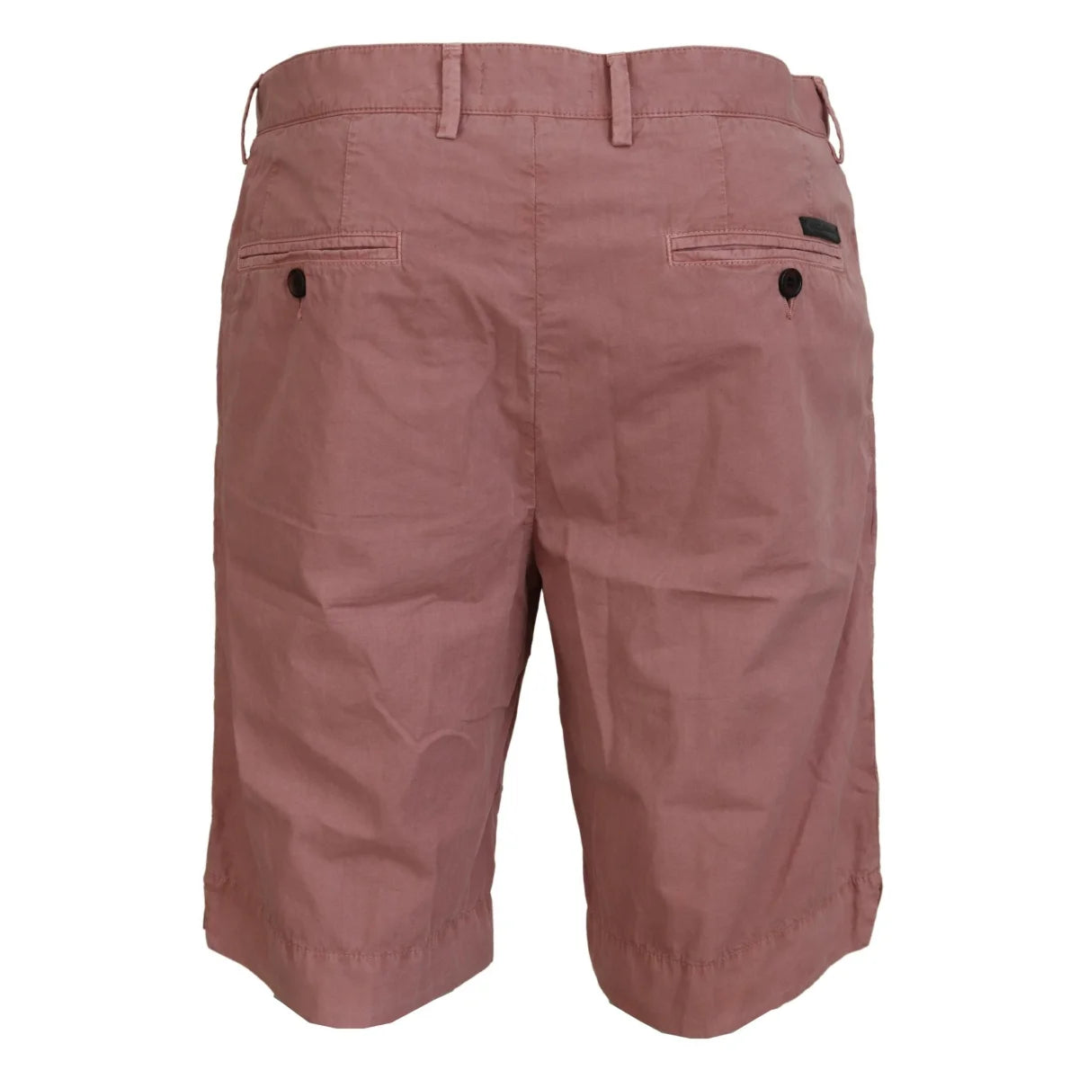 Stunning Dolce Gabbana Pink Chino Shorts With Signature Logo Details &