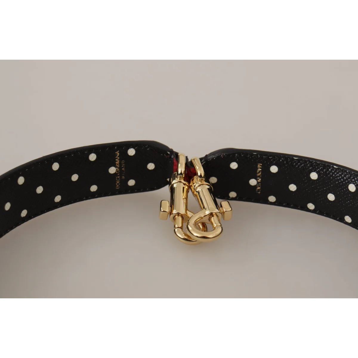 Stunning Dolce Gabbana Red Python Leather Shoulder Strap &