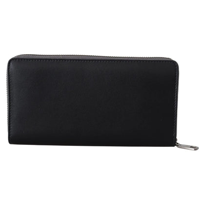 Stunning Dolce Gabbana Textured Leather Zip Around Wallet &