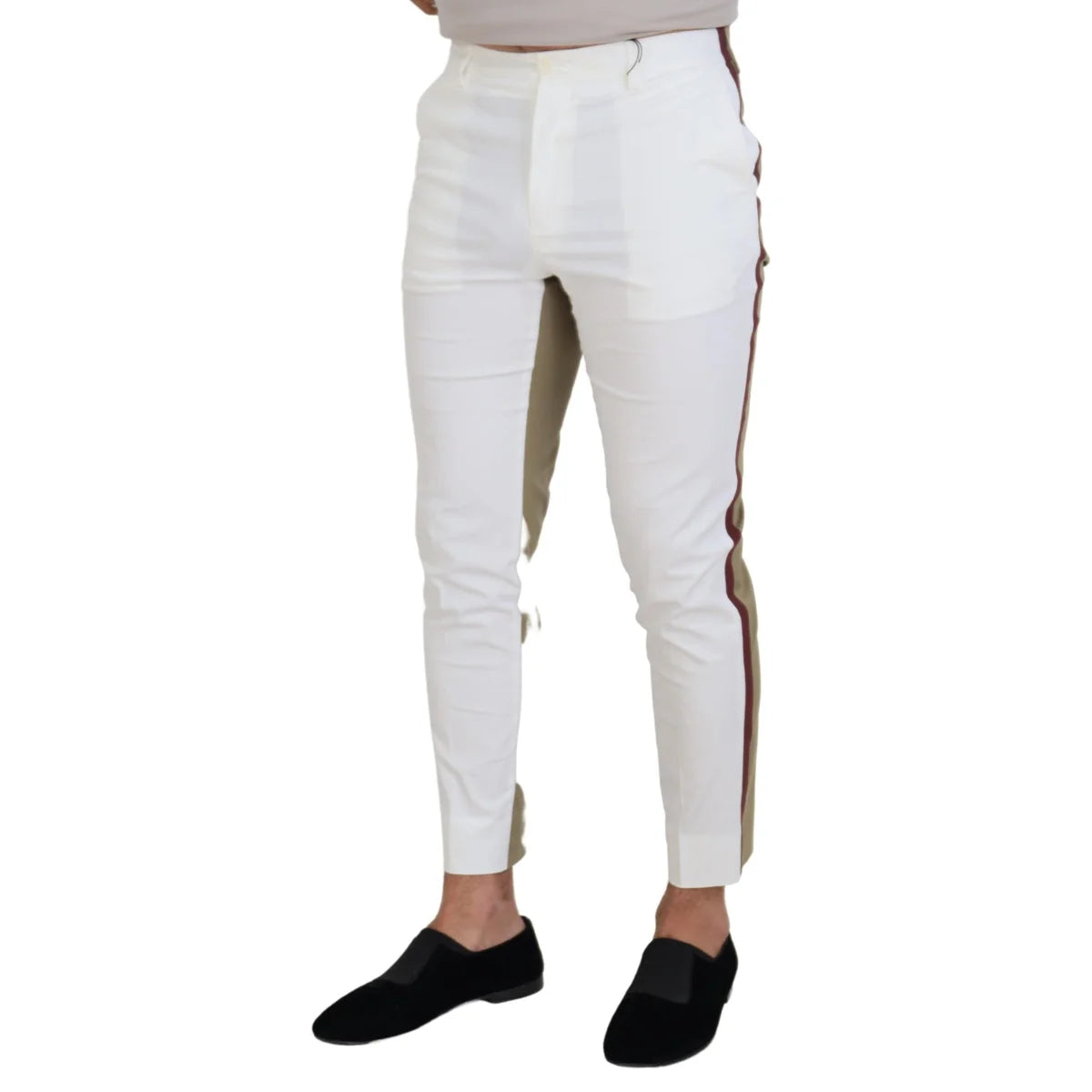 Stunning Dolce Gabbana Two Tone Dress Pants Exclusive MainLine Collection &