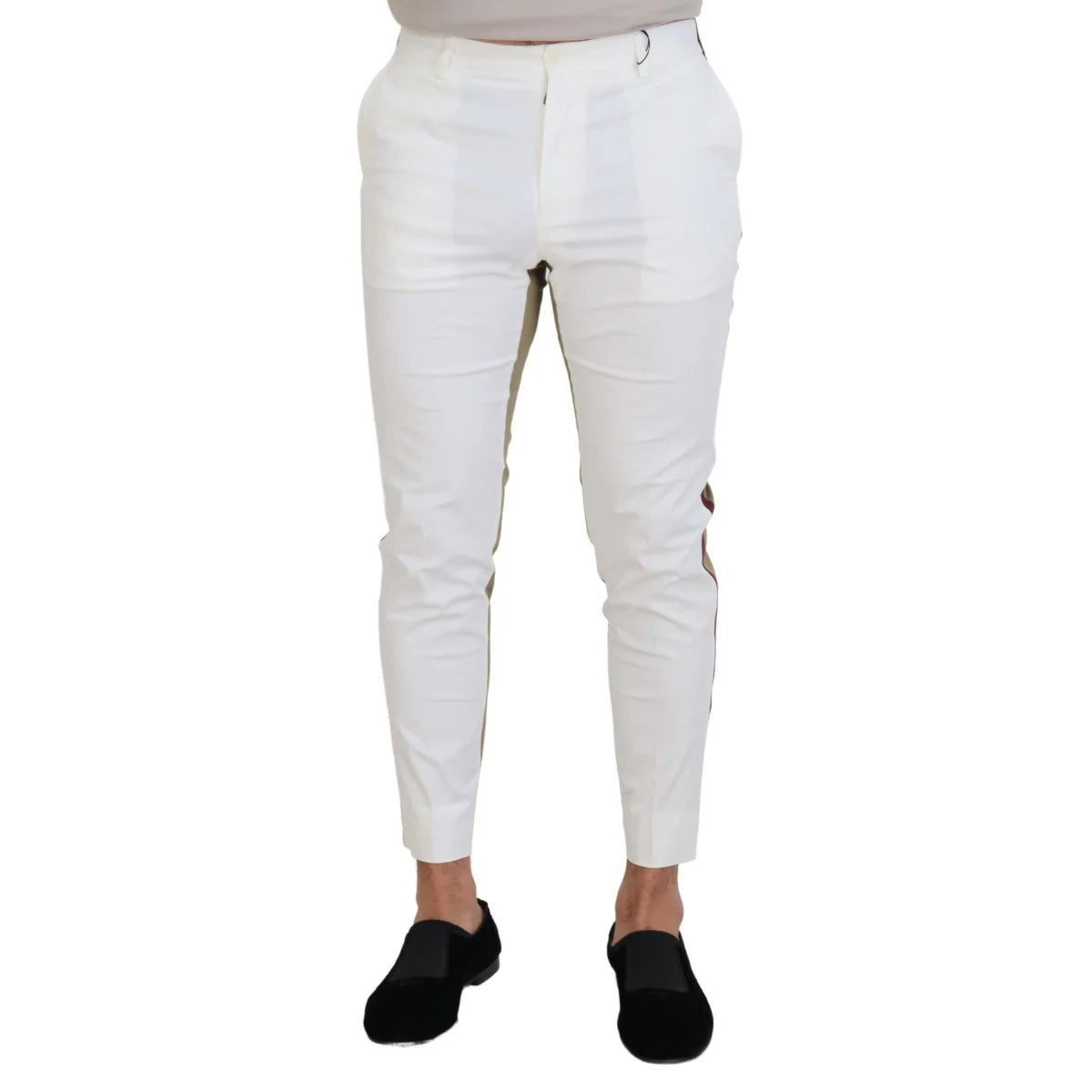 Stunning Dolce Gabbana Two Tone Dress Pants Exclusive MainLine Collection &