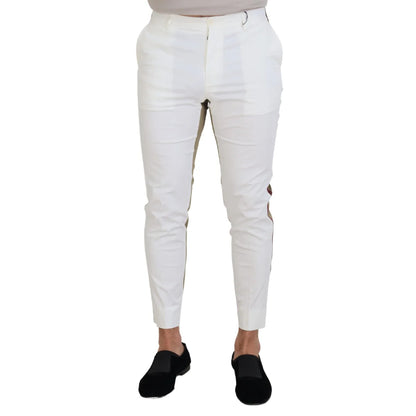 Stunning Dolce Gabbana Two Tone Dress Pants Exclusive MainLine Collection &