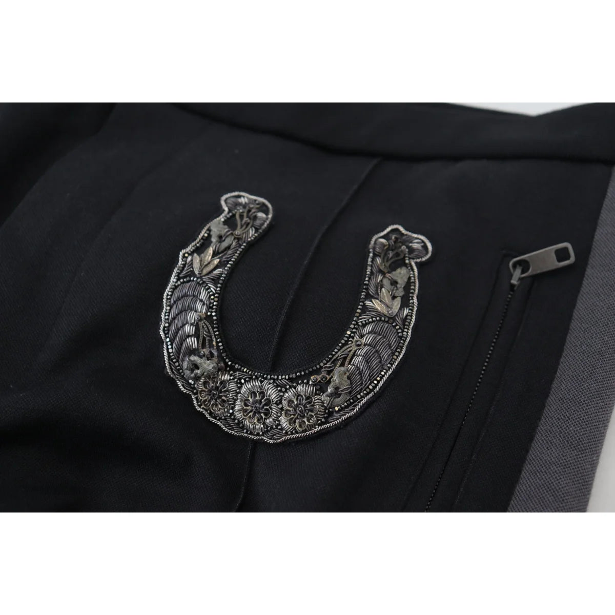 Stunning Dolce Gabbana Virgin Wool Jogger Pants Italian Style &