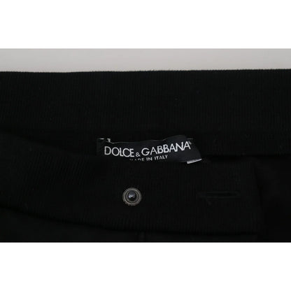 Stunning Dolce Gabbana Virgin Wool Jogger Pants Italian Style &