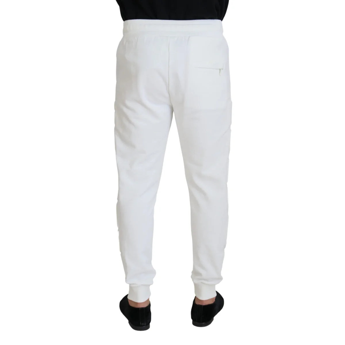 Stunning Dolce Gabbana White Hot Dress Sweatpants &