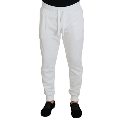 Stunning Dolce Gabbana White Hot Dress Sweatpants &