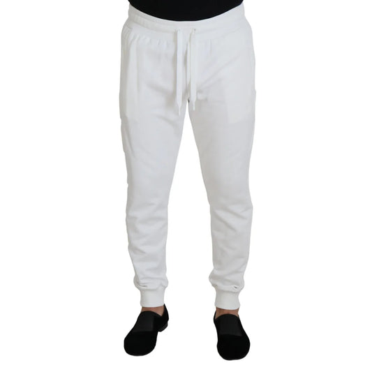 Stunning Dolce Gabbana White Hot Dress Sweatpants &