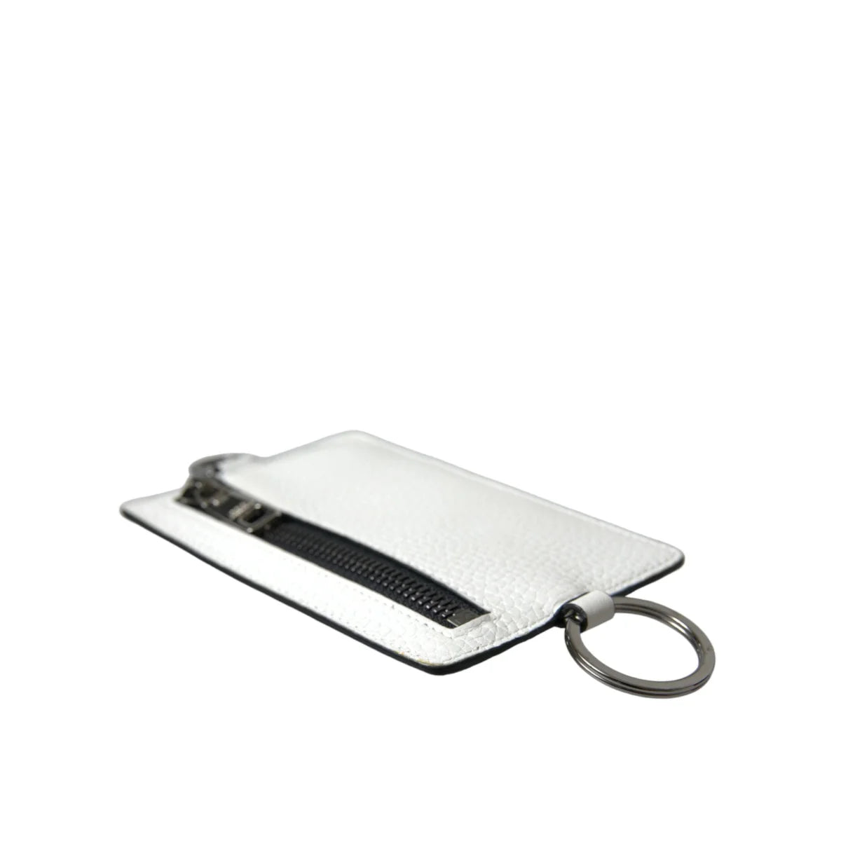 Stunning Dolce Gabbana White Leather Lanyard Card Holder Wallet &