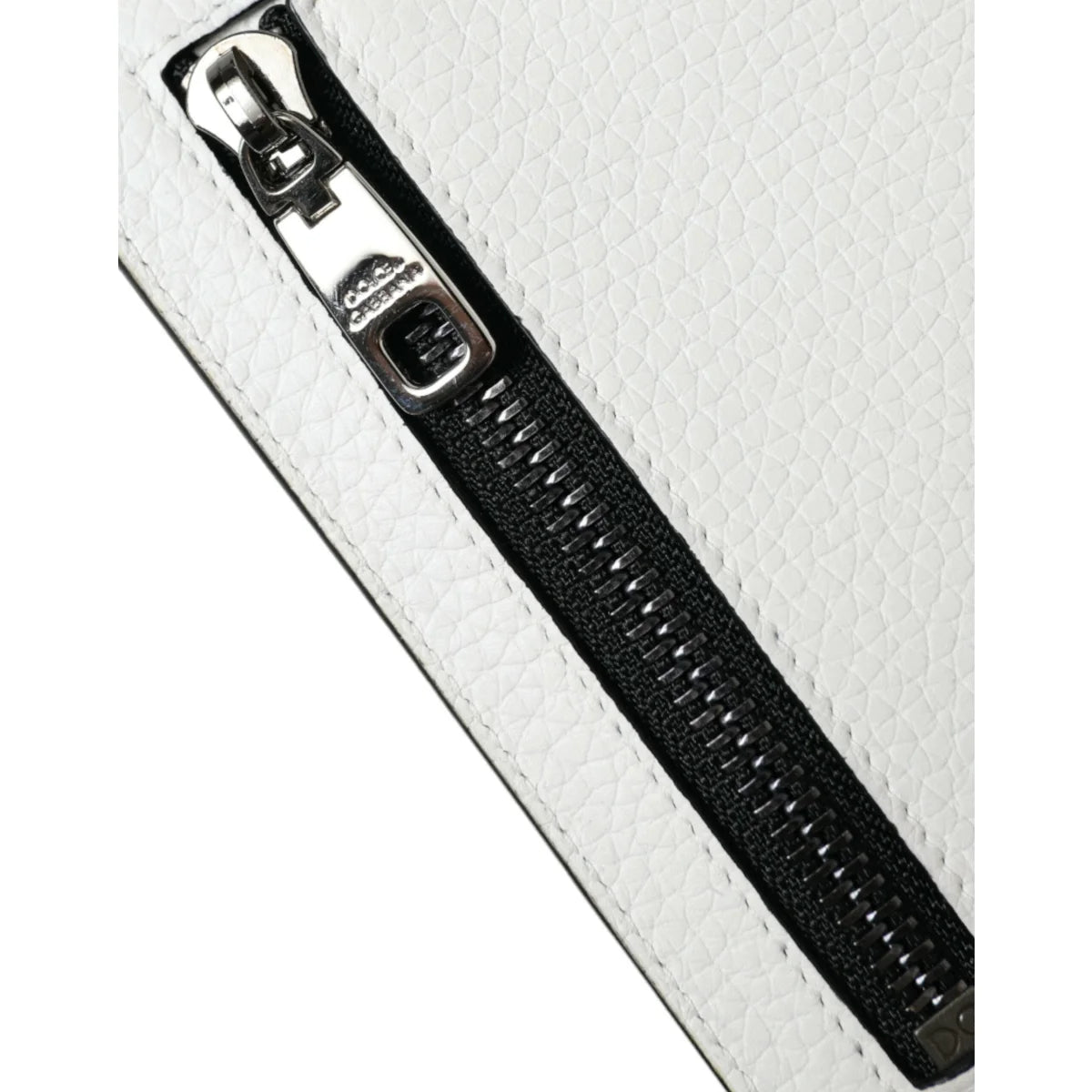 Stunning Dolce Gabbana White Leather Lanyard Card Holder Wallet &