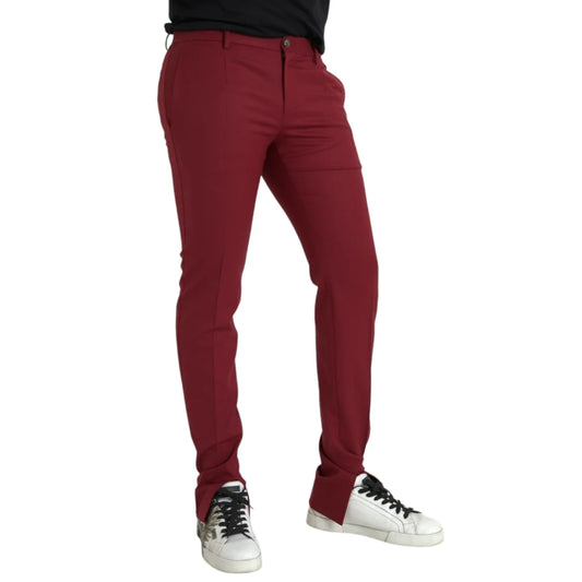 Stunning Dolce Gabbana Wool Slim Fit Dress Pants &