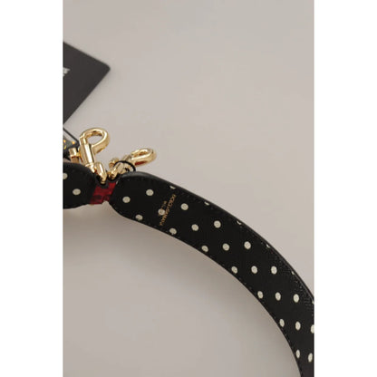 Stunning Gabbana Red Python Leather Shoulder Strap Dolce &