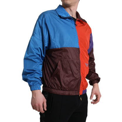 Stunning Gabbana Techno Fabric Windbreaker Jacket Dolce &