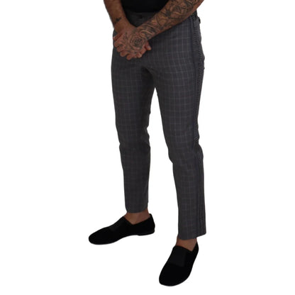 Stunning Mainline Checkered Perfection Dolce Gabbana Dress Pants &