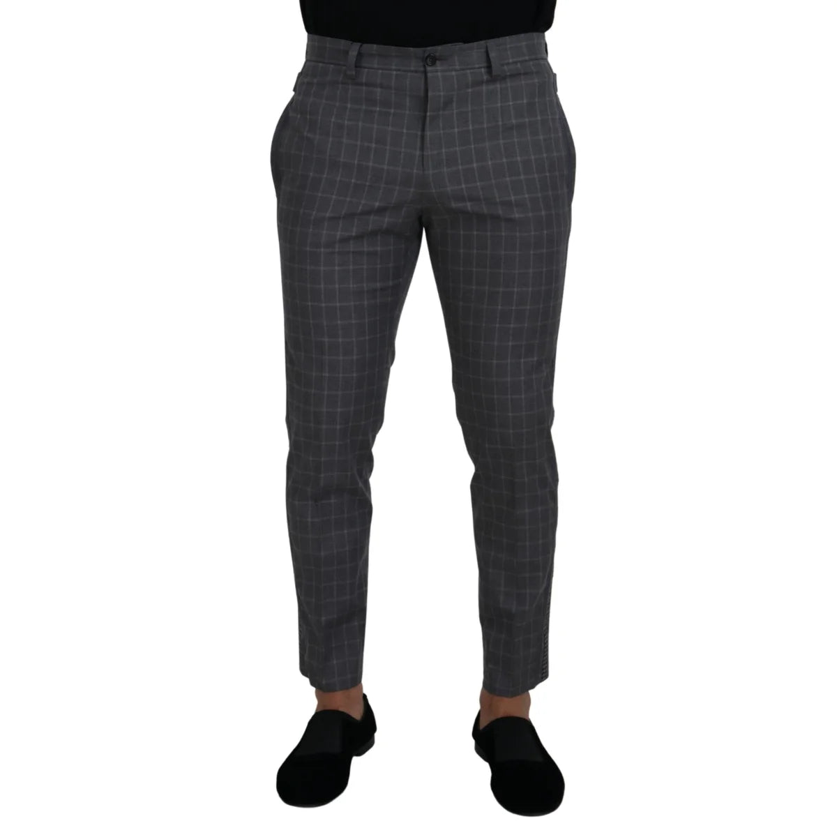 Stunning Mainline Checkered Perfection Dolce Gabbana Dress Pants &