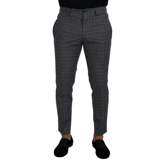 Stunning Mainline Checkered Perfection Dolce Gabbana Dress Pants &