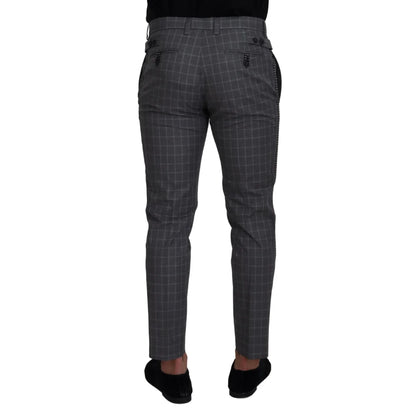 Stunning Mainline Checkered Perfection Dolce Gabbana Dress Pants &