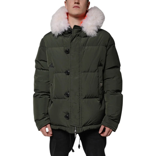Style Explosion with Authentic DSquared2 Hooded Jacket Dsquared²