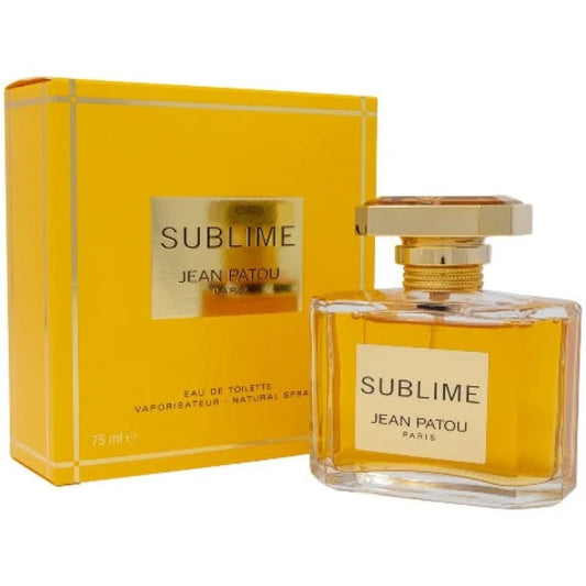 Sublime Eau Perfume with Mandarin Bergamot Jasmine and Amber Musk Women’s Jean Patou