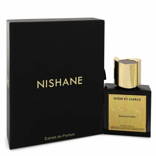 Embrace Autumn Elegance with Nishane Suede Et Saffron Extrait Unisex Fragrance