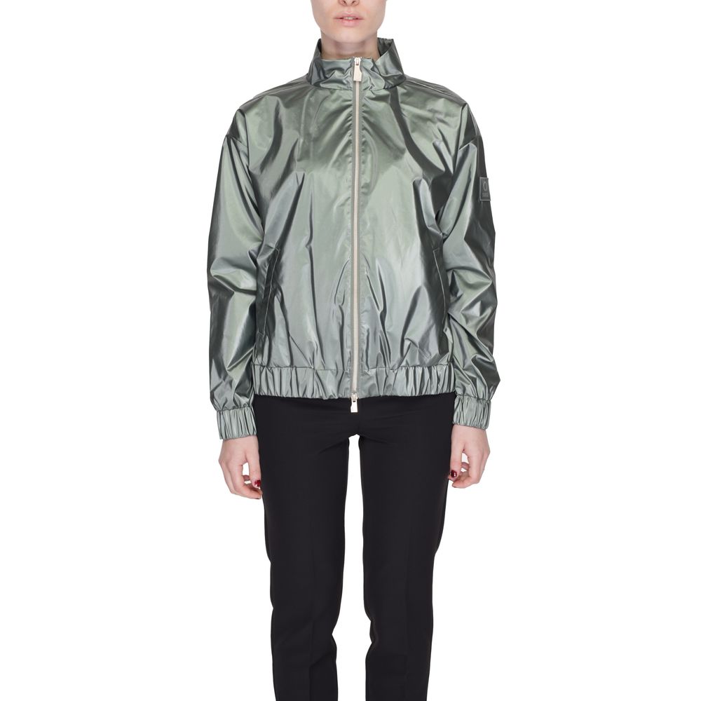 Suns Windbreakers - Green Polyester Shell Jacket
