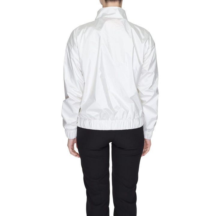 Suns Windbreakers - White Polyester Shell Jacket