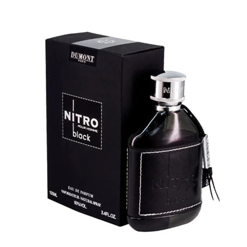 Super Black Perfume for Men with Bold Notes of Apple and Bergamot Men’s Cologne Dumont