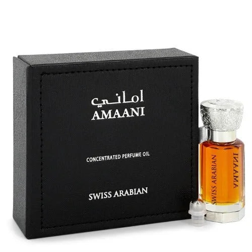 Swiss Arabian Amaani Unisex Fragrance with Earthy Raspberry Citrus Notes