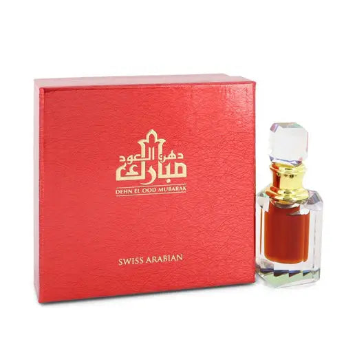 Experience the Allure of Dehn El Oud Mubarak by Swiss Arabian Unisex Fragrance