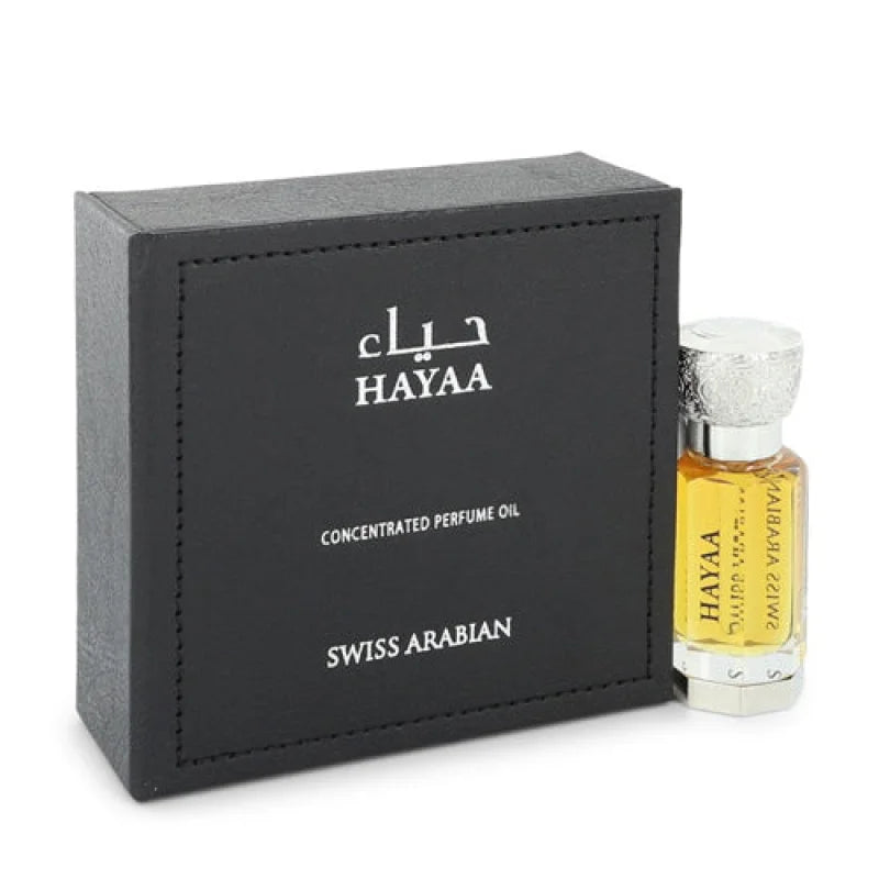 Enchanting Swiss Arabian Hayaa Perfume Oil with Oud and Musk Unisex Fragrance