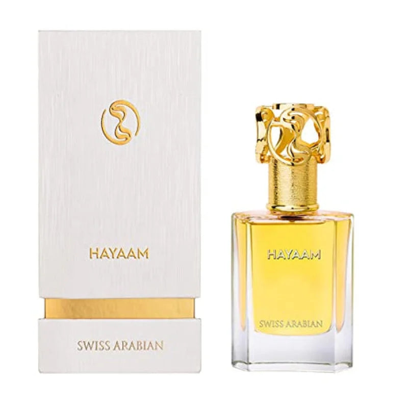 Swiss Arabian Hayaam Leather Essence with Citrus Clove and Amber Unisex Fragrance
