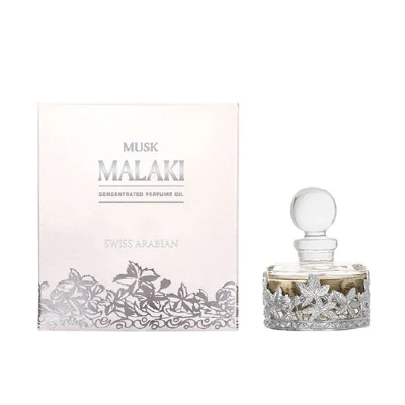 Swiss Arabian Musk Malaki Perfume Lily of Valley White Ambergris Unisex Fragrance