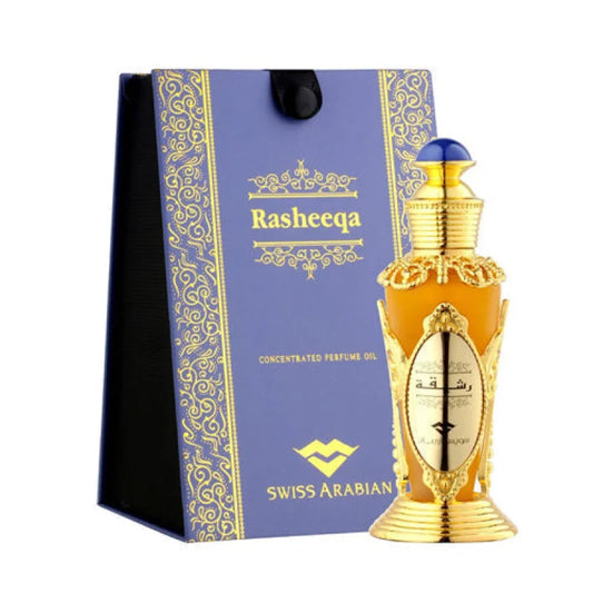 Enchanting Swiss Arabian Rasheeqa Perfume Oil Floral Green Harmony Women’s