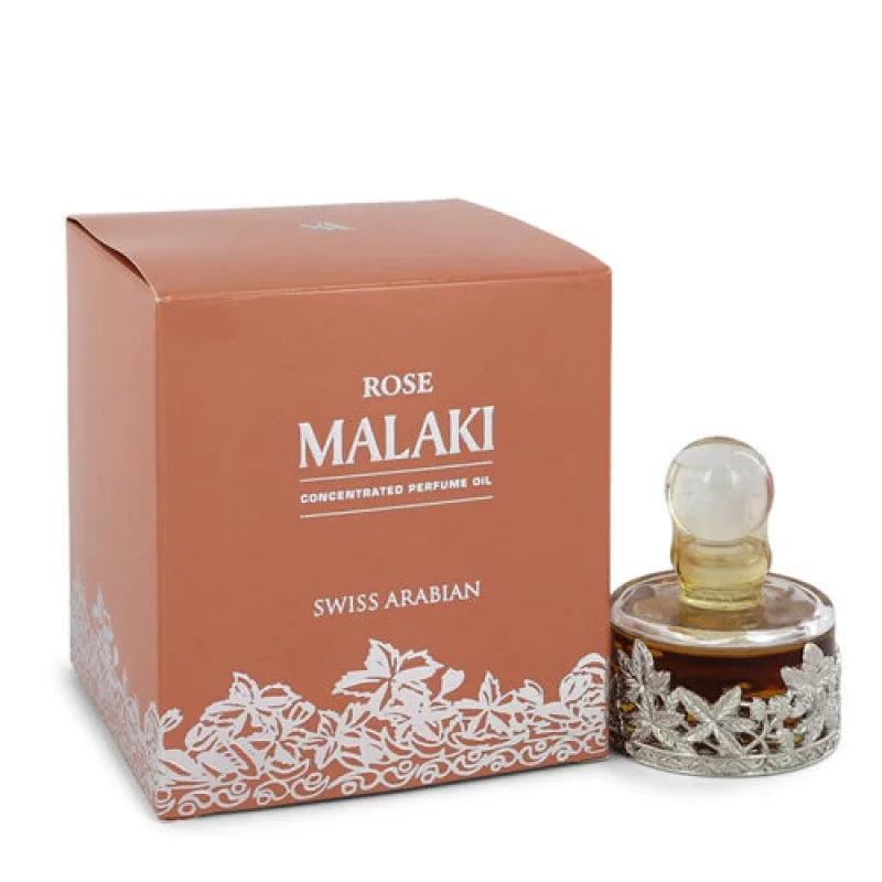 Swiss Arabian Rose Malaki Perfume Oil Radiates and Oud Women’s