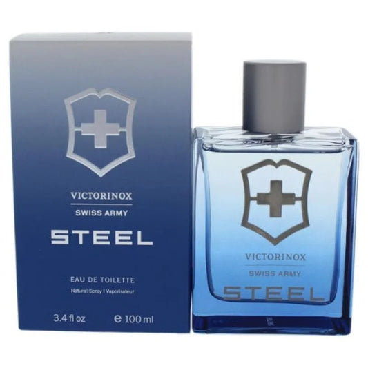 Swiss Army Steel Eau ignites Violet Leaf Magic Men’s Cologne Victorinox