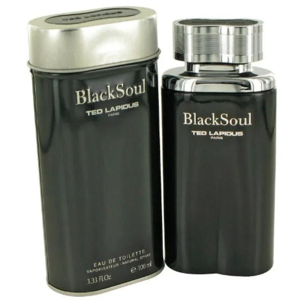 Ted Lapidus Men’s Cologne - Black Soul Eau Ignites Exotic Herbs