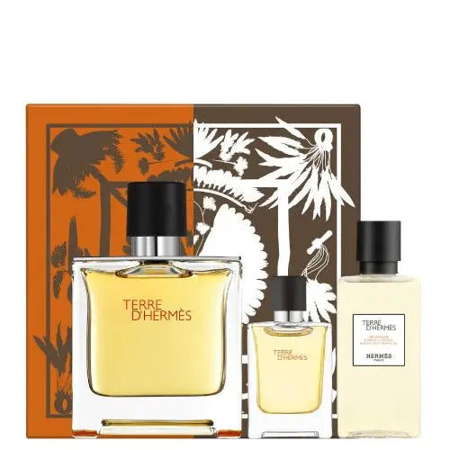 Indulge in Luxury with Terre D’Hermes Pure Parfum Gift Set Men’s Sets Hermes