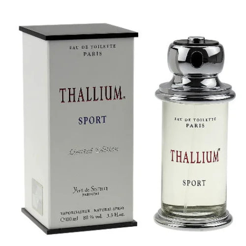 Thallium Sport Eau Limited Edition Woody Aquatic Cologne for Men Men’s Jacques Evard