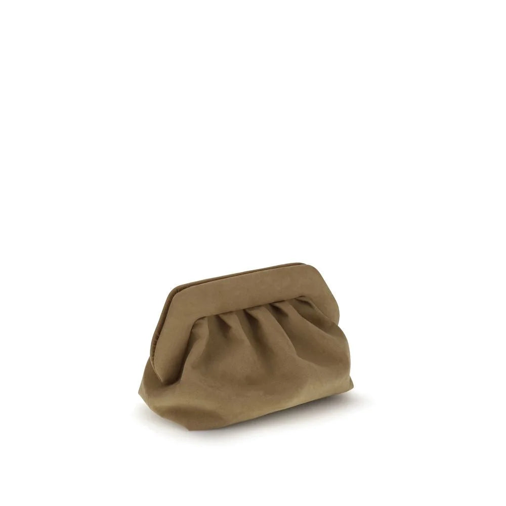 THEMOIRè Beige Other Fibres Clutch Bag