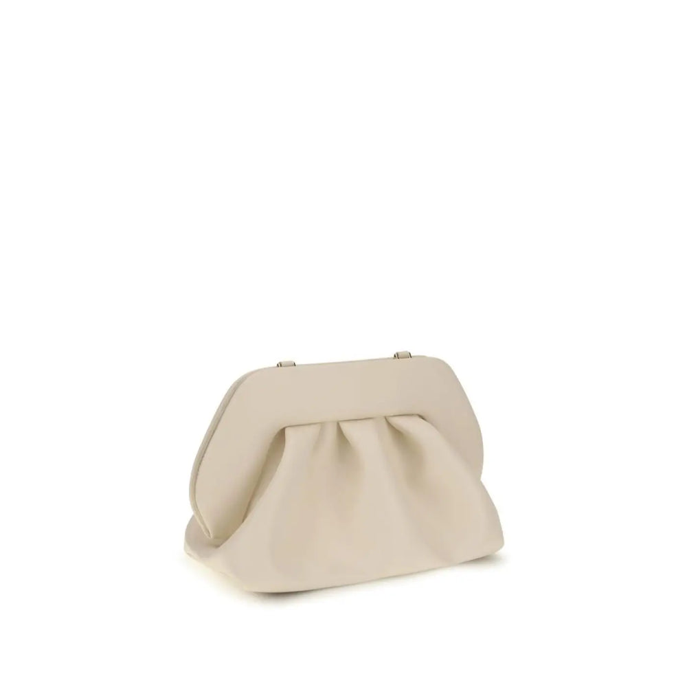 Themoirè Beige Polyethylene Handbag