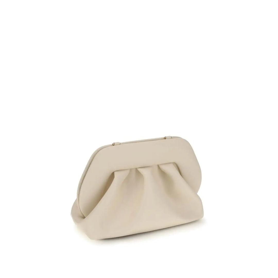 Themoirè Beige Polyethylene Handbag
