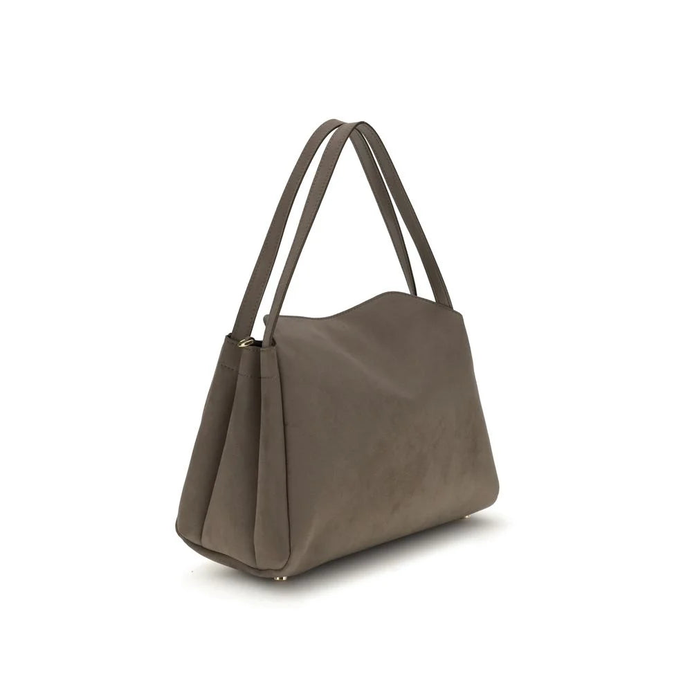 THEMOIRè Brown Polyester Shoulder Bag