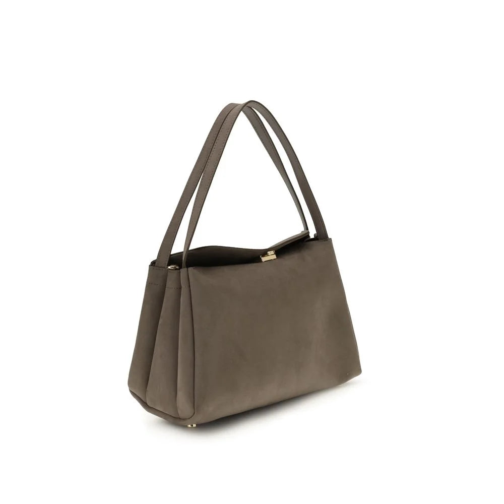 THEMOIRè Brown Polyester Shoulder Bag